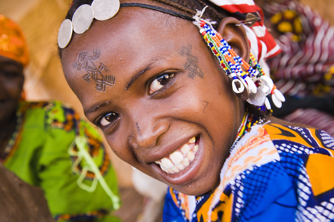 Disfigured beauty of tribal women