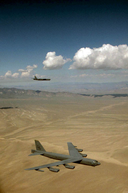 B-52. Loaded with bombs