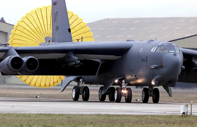 B-52. Loaded with bombs
