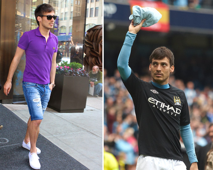 Football players in and out of football