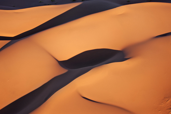 Africa as seen through bird's eye