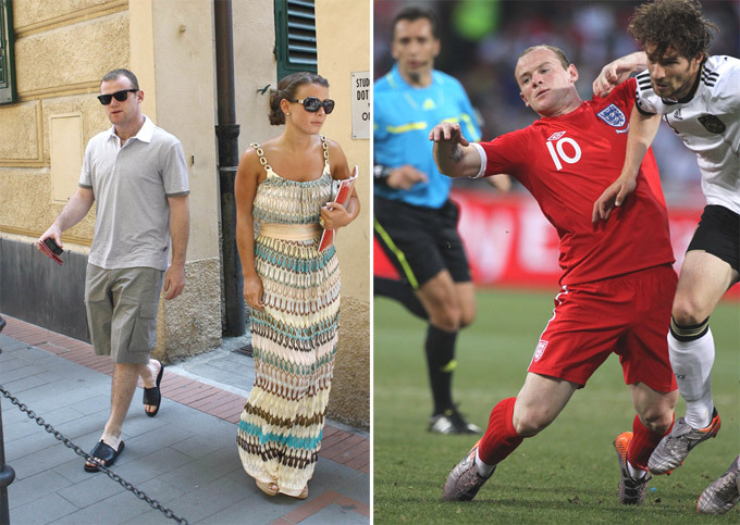 Football players in and out of football