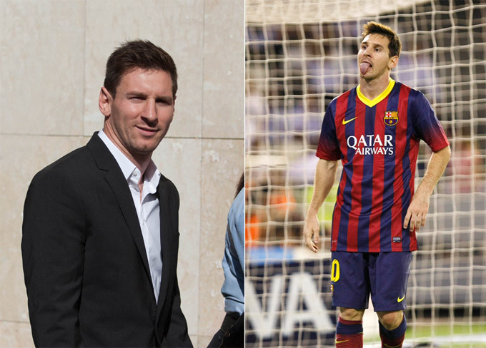 Football players in and out of football