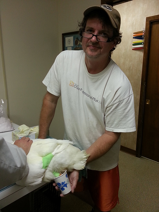 3D foot helps disabled duck walk