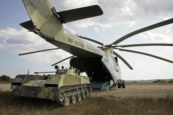 Mi-26 transport helicopter