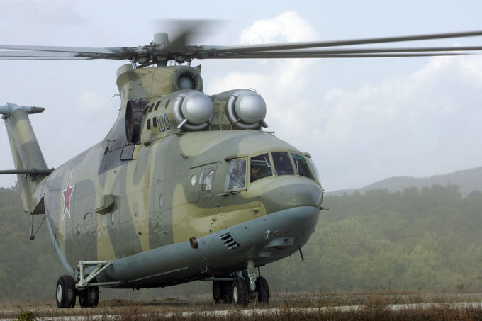 Mi-26 transport helicopter