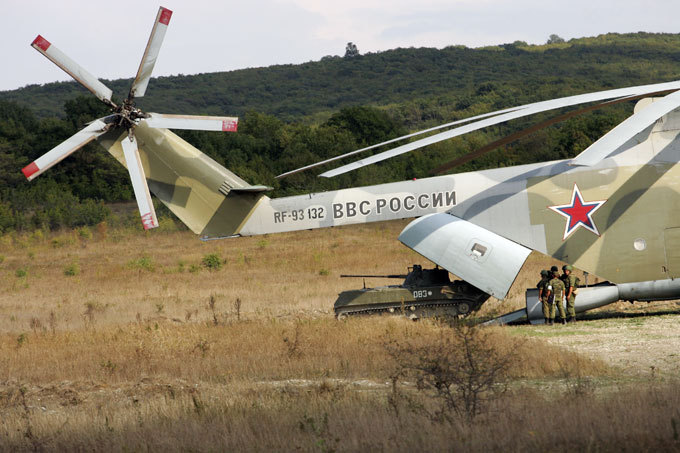 Mi-26 transport helicopter