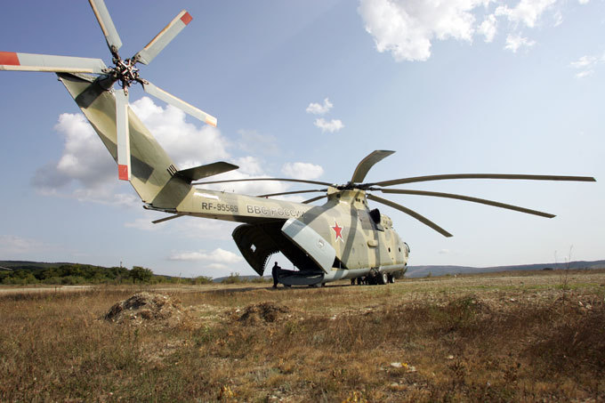 Mi-26 transport helicopter