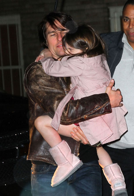 Suri Cruise made victim of fashion at 5