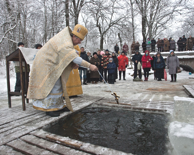 Epiphany: Extreme bathing in icy waters