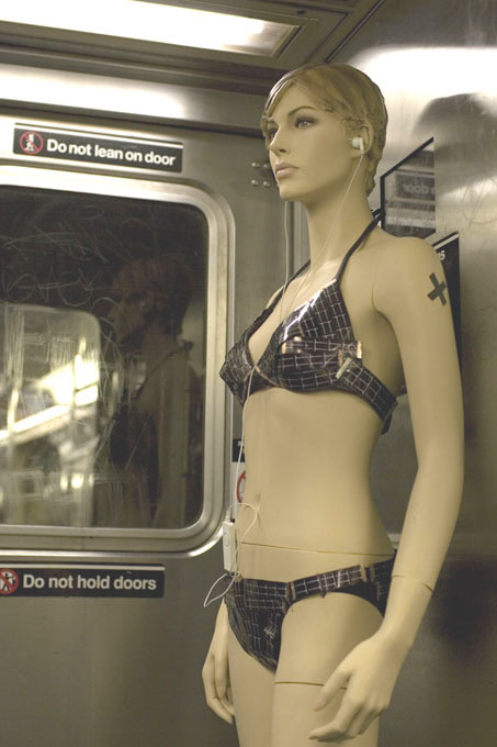 Solar bikini, the ultimate summer charger