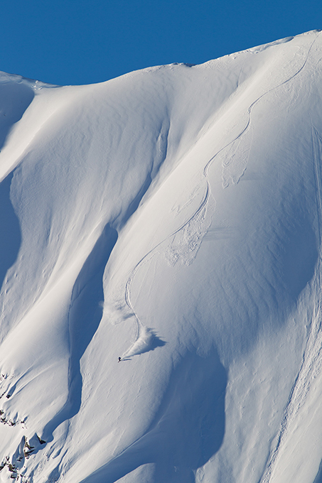 Heliskiing in Alaska