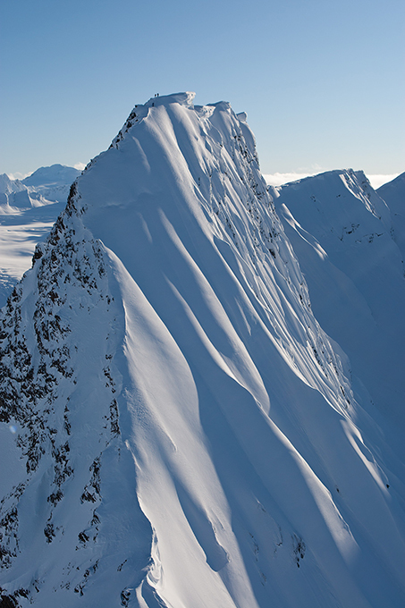 Heliskiing in Alaska