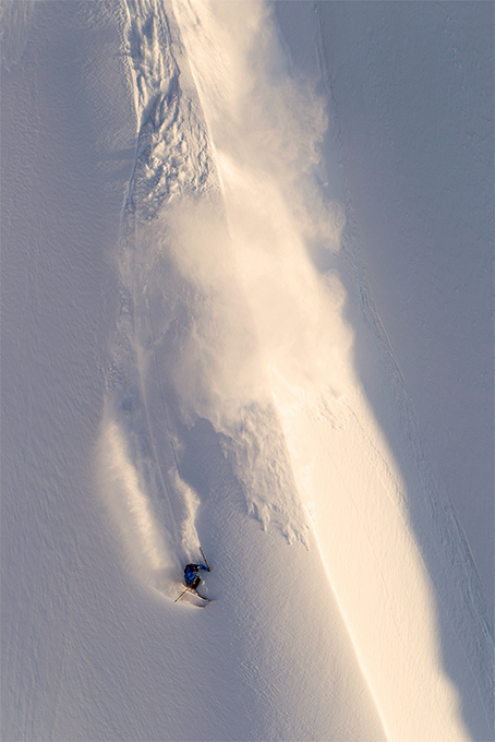 Heliskiing in Alaska