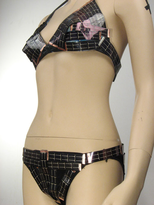 Solar bikini, the ultimate summer charger