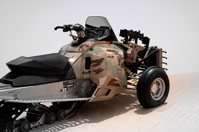 SAND-X fastest tracked all terrain Vehicle