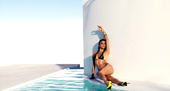 Irina Shayk for Beach Bunny