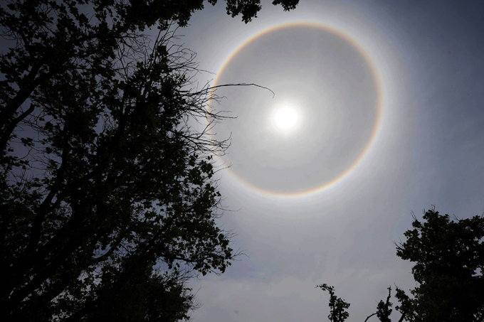 Halo: Natural art of icy crystals