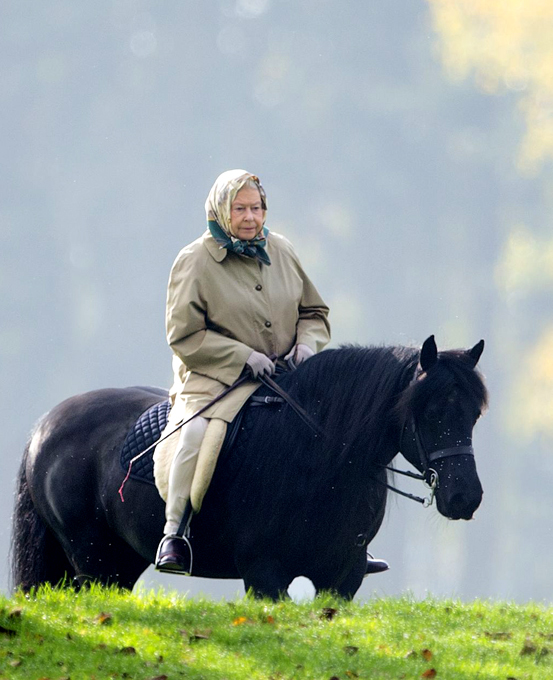 Queen Elizabeth II is 90