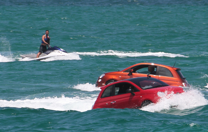 Amphibious Sea Lion, fastest on land and at sea