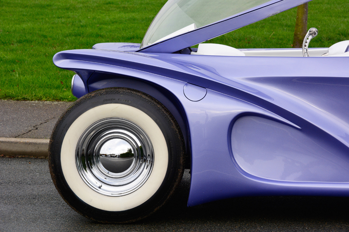 Man builds his dream car from household rubbish