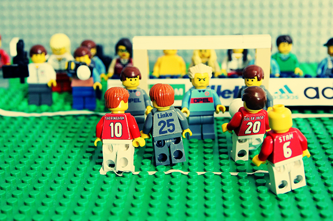 David Beckham immortalized in LEGO