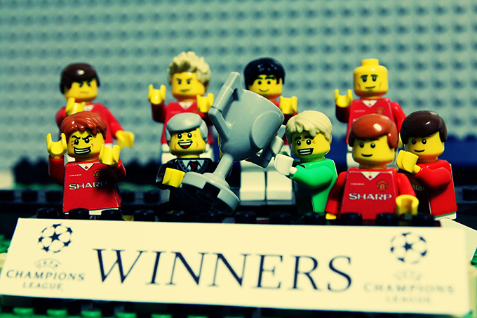 David Beckham immortalized in LEGO