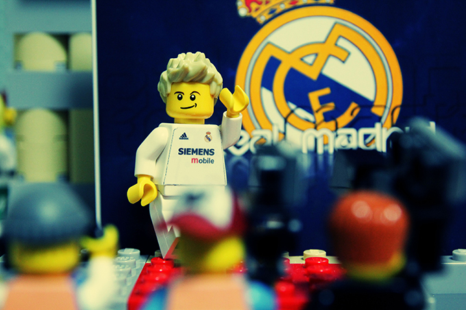 David Beckham immortalized in LEGO