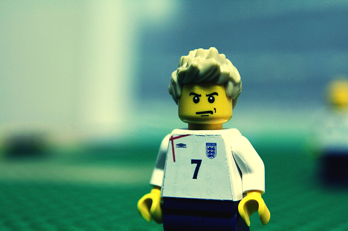 David Beckham immortalized in LEGO