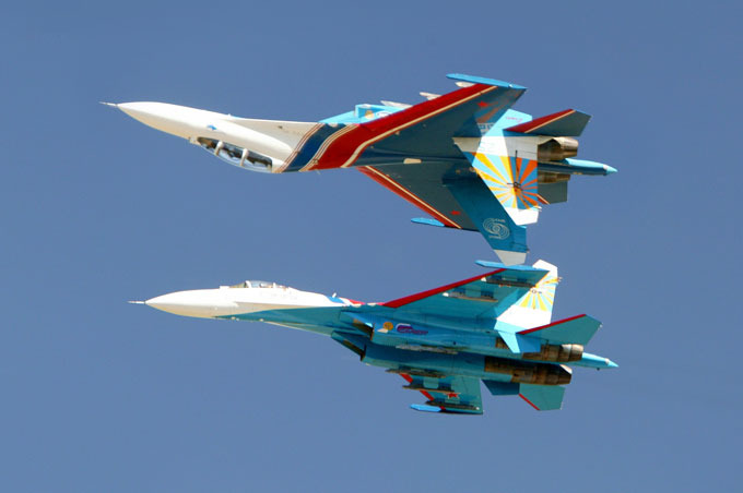 Russian Knights mark 20th anniversary