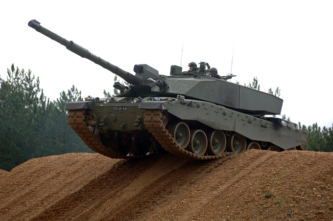 Main striking power of the British Royal Tank Regiments