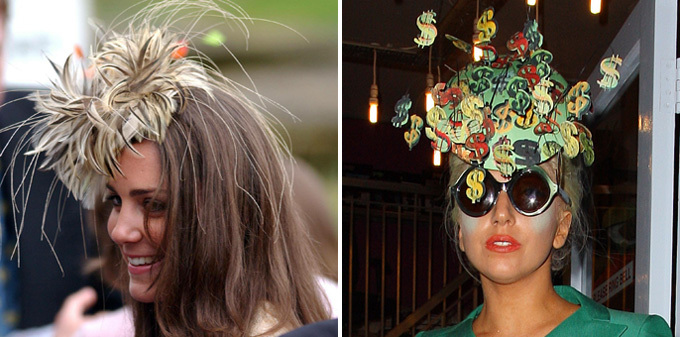 Kate Middleton vs. Lady Gaga in hat battle