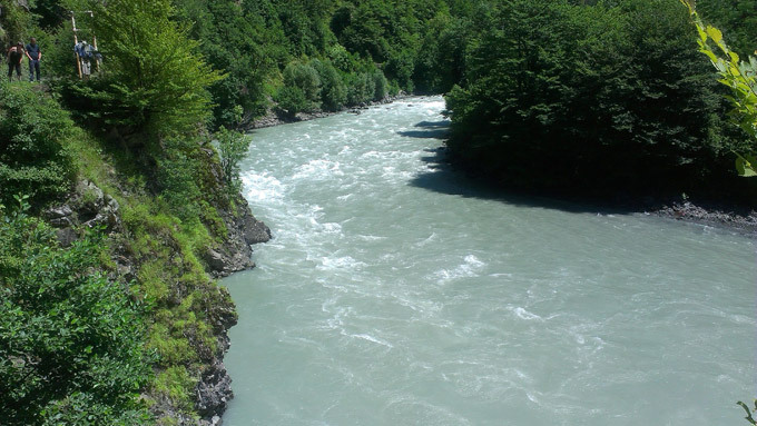 Pristine beauty of Kodory Gorge