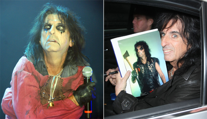 Sock rocker Alice Cooper turns 65