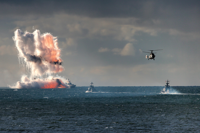 Russia's military might