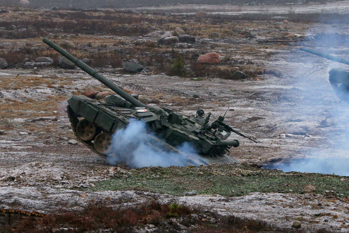 Russia's military might