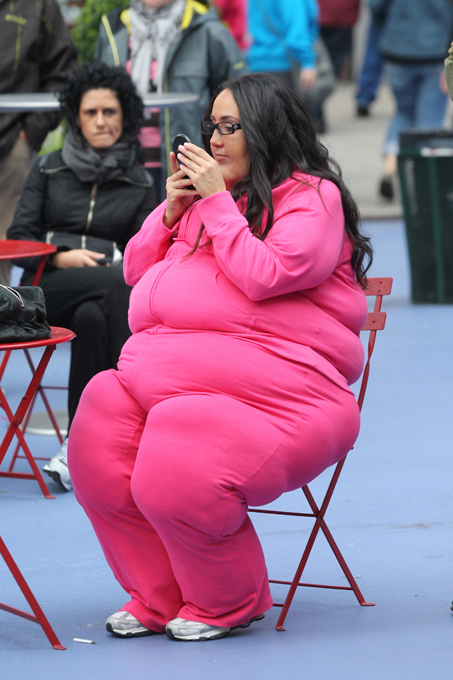 The fat suit of Real Housewife