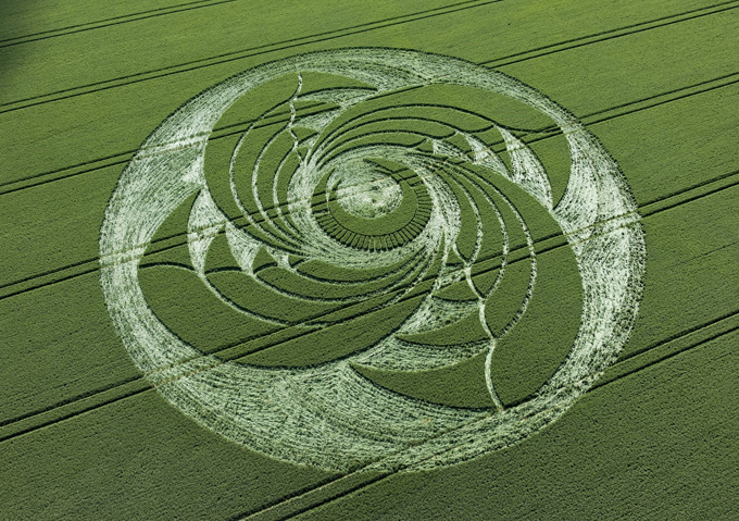 Crop circles created by English men, not aliens