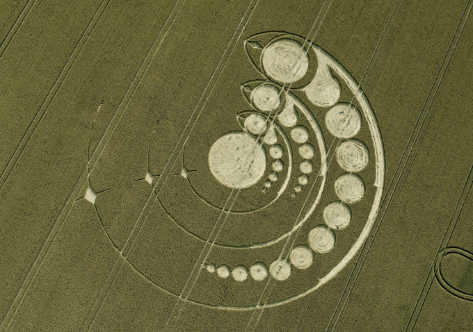 Crop circles created by English men, not aliens