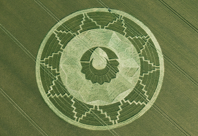 Crop circles created by English men, not aliens