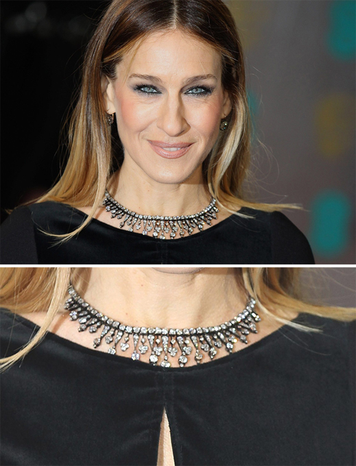 Celebrity jewelry at BAFTA-2013