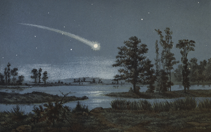 Meteorites terrorizing Earth