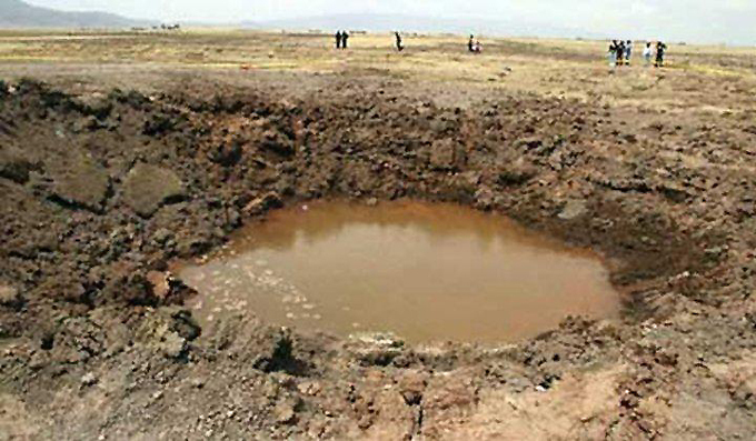 Meteorites terrorizing Earth