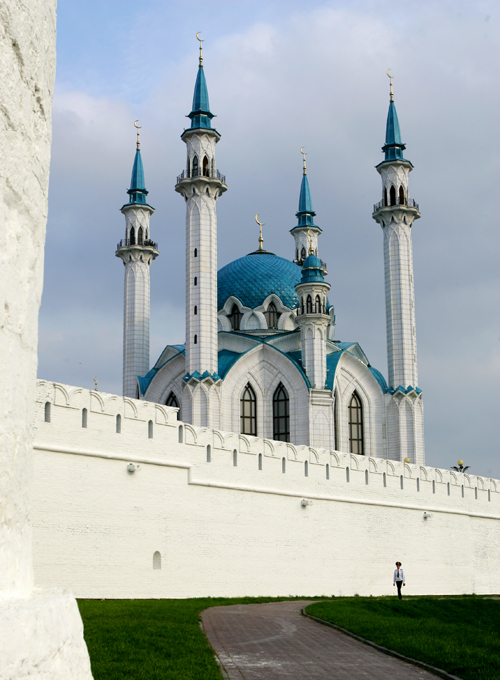 The main Juma Mosque of Tatarstan and Kazan
