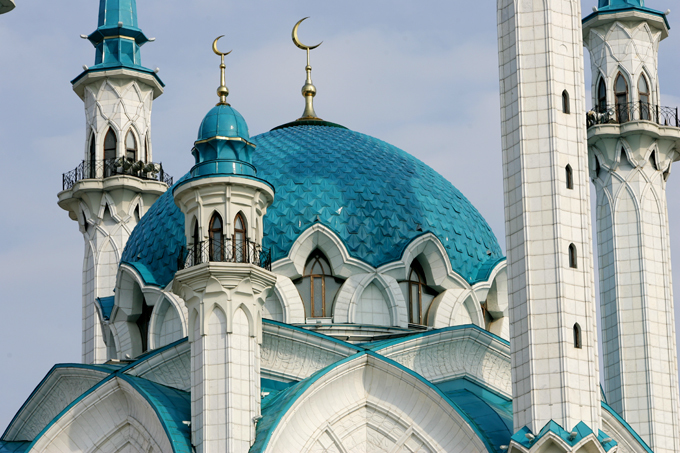 The main Juma Mosque of Tatarstan and Kazan
