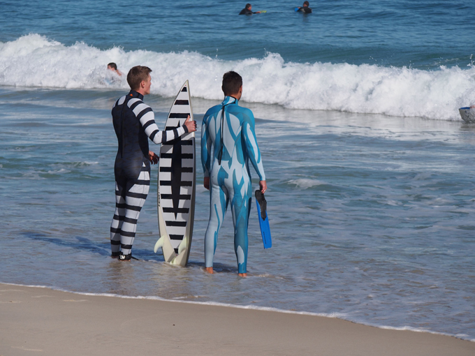 Australians design anti-shark wetsuit