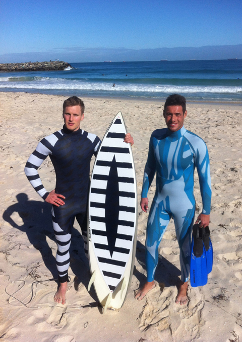 Australians design anti-shark wetsuit