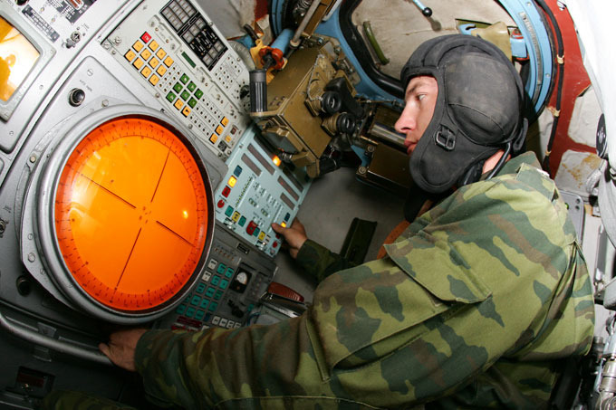 Russian anti-aircraft missile troops