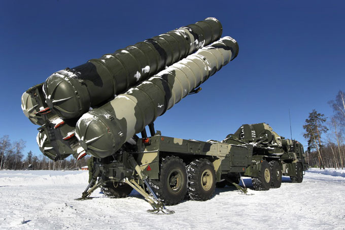 Russian anti-aircraft missile troops