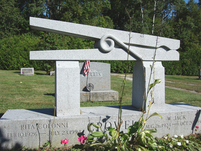 Unusual tombstones